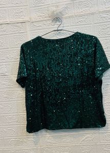 🇬🇧 H&amp;M imported Sparkling Sequin Top
