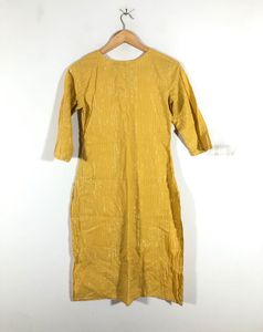 Elegant Yellow Kurta