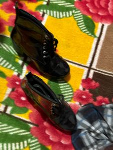 Black Platform Boots