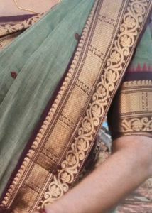 Elegant Green Saree
