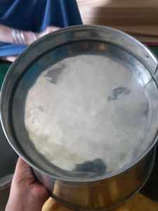 Steel Bucket (No Flaws(You Will Clean Or Polished