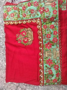 Embroidery Saree
