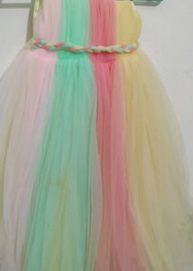 Rainbow Tulle Dress