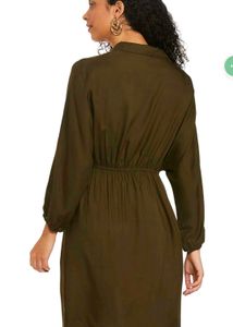 Easybuy Women&#39;s Rayon A-Line  Knee Length Dreses