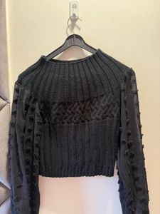 Black Best Quality Sweater Top