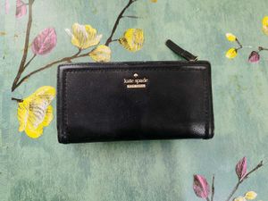 Authentic Kate Spade Braylon Wallet Black Leather