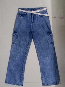 Cargo Blue Wash Jeans