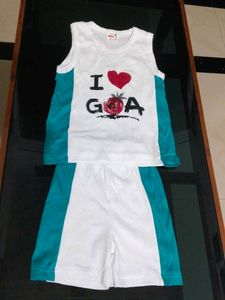 I Love Goa Kids Outfit