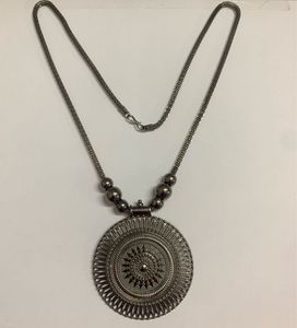 Oxidised Silver Necklace