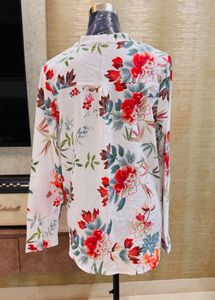 Floral Print Shirt Regular Fit