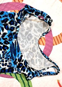 Swimming Suit  Girl  With Cap.