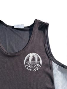Black And Grey Men’s athletic Vest