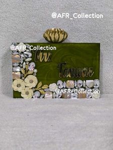 Elegant Beaded Clutch