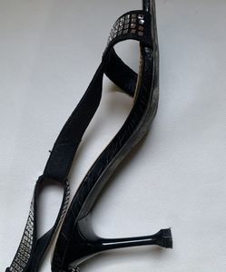 Rhinestone heel