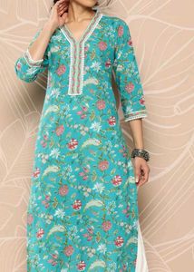 Varanga Ethnic Motifs Printed Kurta &amp; Pants