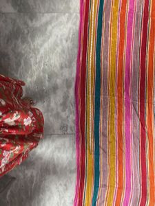Colorful Striped Dupatta