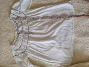 Embroidered Peasant Blouse