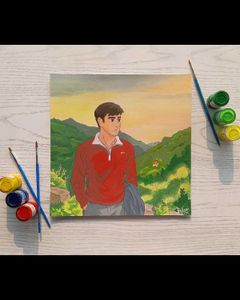 Ghibli Art Painting