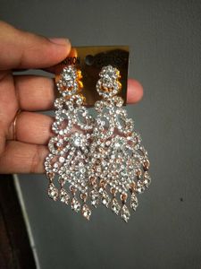 Sparkling Statement Dangler Earrings