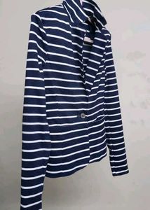 Oodji Collection | Nautical Striped Blazer