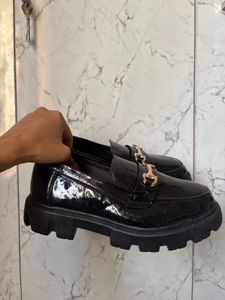 Truffle Collection Black Loafers