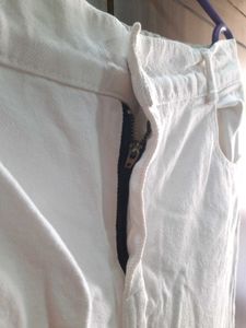 White Wide Leg Jeans