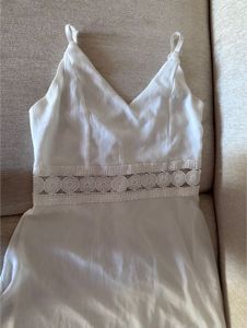White Flared Dress