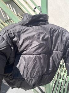 Womens crop black jacket