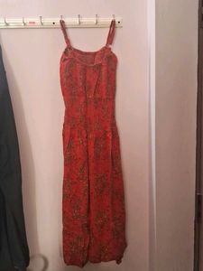 Red Floral Sundress