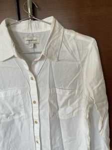 White Button-Down Shirt