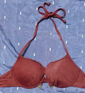H&amp;M Rust Bikini top
