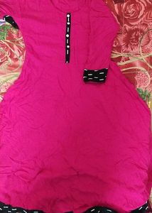 Pink  Kurti