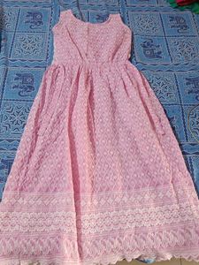 Pink Lace Dress