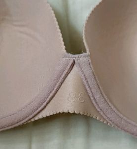 Susie Nude Scalloped Wired Padded Bra 36B