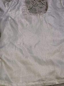 A basic white top type blouse