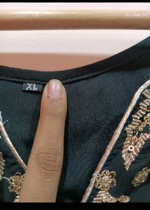 ethnic kurti with tote bag