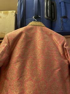 Elegant Sherwani - Pink &amp; Gold