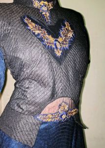 Stylish Embroidered Women's Ethnic Gown