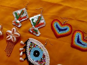 Handmade Beaded Earrings Collection