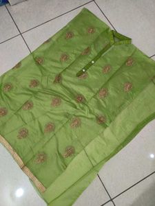 Limited offer 🔴 Green Embroidered Kurta