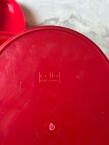 Red Floral Storage Box
