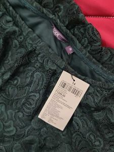 Green Lace Top