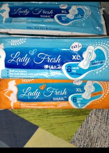 Lady Fresh Shail Sanitary Napkin.