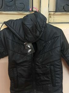 Nike Black Hooded Jacket