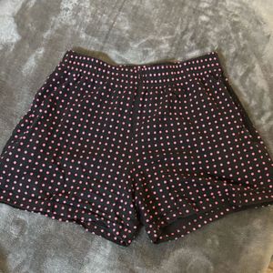 Pink Polka Dot Shorts