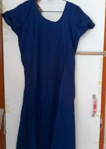 Silk Kurti Set With Bottom