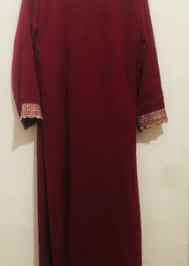 Ethnic Elegant Maroon Embroidered Kurta