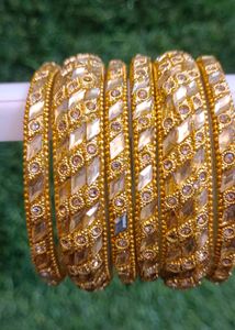 Golden Bangle Set