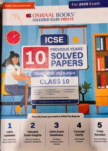 ICSE Class 10 Books (2024 edition )
