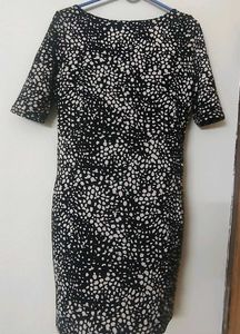Black And White Bodycon Dress